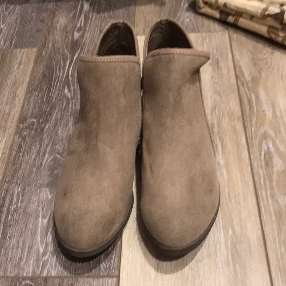 Time and tru booties. Never worn